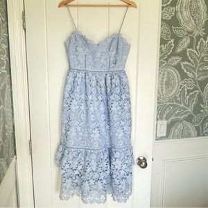 Club Monaco Dress, Size 4, Powder Blue